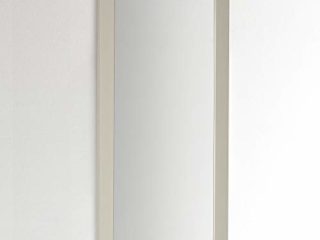 ARHome Espejo de Pared, 120 x 60 cm, Fresno Crema, Made in Italy