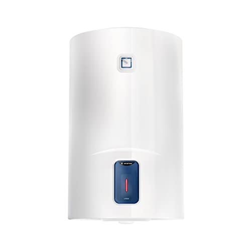 Ariston 1 Lydos R - Termo Eléctrico, 1500 W, 220 V, 80 L, Fabricado para ser instalado en España, Color Blanco