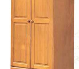 Armario dos puertas madera pino color miel