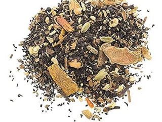 Aromas de Té - Té Chai Cúrcuma - Té Negro, Canela, Jengibre, Anís, Cardamomo, Chiles, Pimienta y Clavo - Propiedades Digestivas - Efecto Antioxidante - 100 gr.