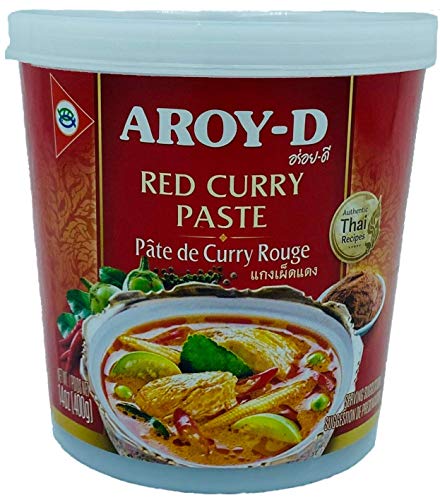 Aroy-D Pasta De Curry Rojo - 400 G
