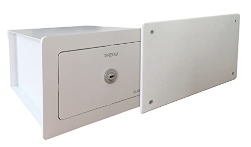 Arregui Elek 22500W-S0 Tras Tapa de Registro eléctrico, empotrable en Pared, Seguridad camuflada, Caja fuerta Invisible, 15x22x21 cm, 3 L, Blanco, 15 x 22 x 21 cm