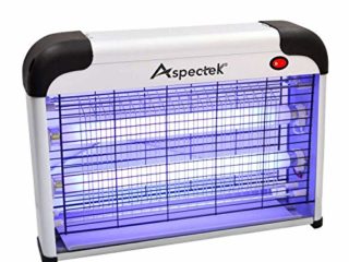 ASPECTEK Lámpara Mata Insectos Electrico Mata Moscas Mejor Solución contra Mosquitos, Polillas, Zancudos, Moscas, y mas Insectos. (20 Watt)