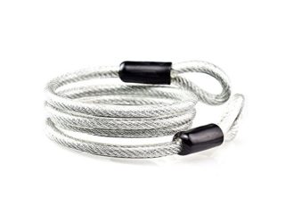 Aspen TSA Candado Combinacion Seguridad Maleta Equipaje Taquilla Candados Viaje Taquilla Lock eeuu con Cable de Bloque (l)