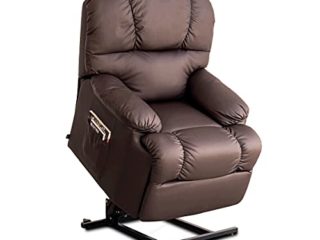 Astan Hogar Sillón Relax con Función Auto-Ayuda (Levanta Personas), Reclinación Eléctrica, Masaje Y Termoterapia, Modelo Automático Lift Up AH-AR10100CH