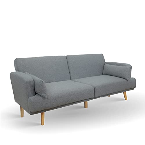 Astan Hogar Sofá Cama 3 Plazas, Tapizado Tela, Modelo Axel AH-AR40600GR