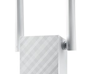 ASUS RP-AC55- Repetidor Extensor de Red WiFi AC1200 Doble Banda (Puerto LAN Gigabit, Modo Punto Acceso, indicador LED señal)