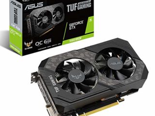 ASUS TUF Gaming GeForce GTX 1660 Super OC Edition 6GB GDDR6 - Tarjeta gráfica (OC 1845 MHz, 7680x4320 Pixeles, PCI Express 3.0) Negro