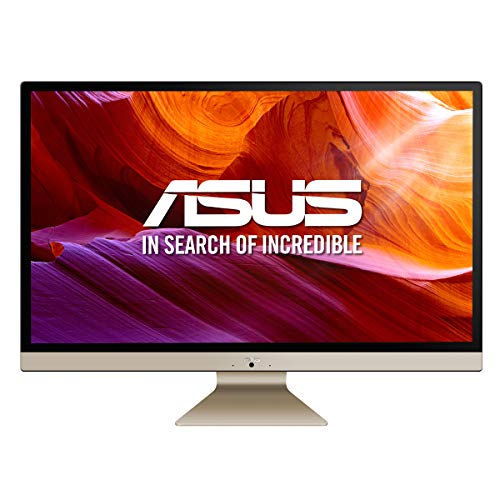 ASUS Vivo AiO V272UAK-BA053D - Sobremesa todo en uno de 27" FullHD (Intel Core i5-8550U, 16 GB RAM, 512 GB SSD, 1 TB HDD, Intel UHD Graphics 620, Endless OS) Negro y Dorado - Teclado QWERTY español
