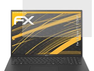 atFoliX Película Protectora Compatible con LG gram 17 17Z90P Lámina Protectora de Pantalla, antirreflejos y amortiguadores FX Protector Película (2X)
