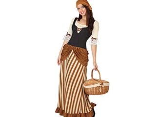 Atosa disfraz mesonera mujer adulto marrón XL