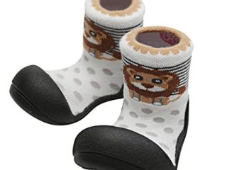 Attipas Zoo AZO0301 - Zapatos Primeros Pasos, Negro, 19 EU