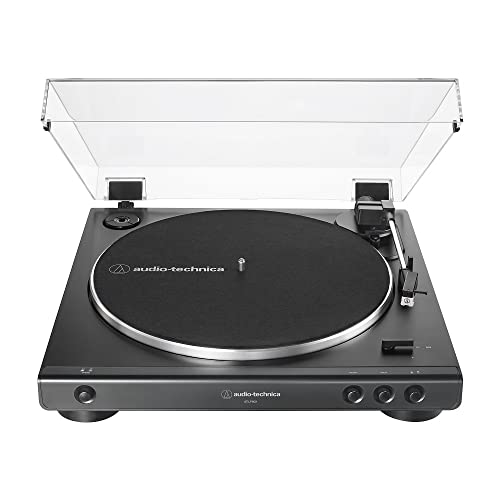 Audio-Technica AT-LP60X - Tocadiscos con transmisión por Correa - Negro