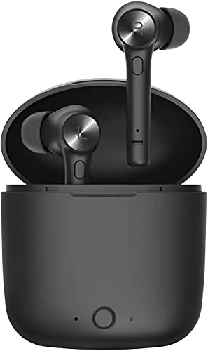 Auriculares Bluetooth,Bluedio Hi (Hurricane) Auriculares Inalámbricos Estéreo In-Ear Bluetooth 5.0 Auriculares con Caja de Carga para Teléfono Celular/Running/Android/iOS, 5 Horas de Tiempo de Juego