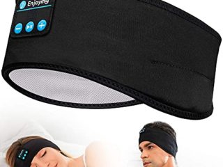 Auriculares para Dormir - Navly Bluetooth V5.0 Deportes Diadema | Deportiva Banda Auriculares con Ultrafinos HD Estéreo Altavoces, Deportes, Dormir de Lado, Viajes Aéreos y Relajación