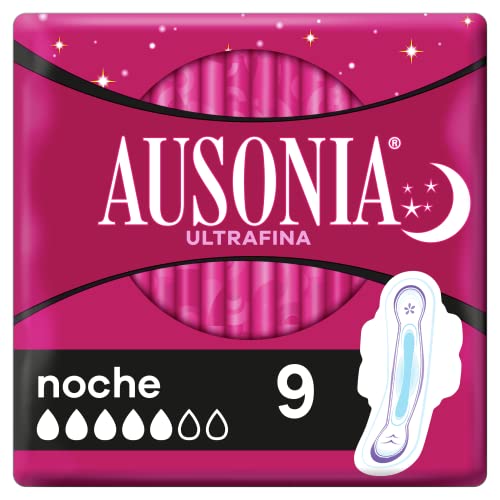 Ausonia Noche Compresas con Alas - 9 unidades
