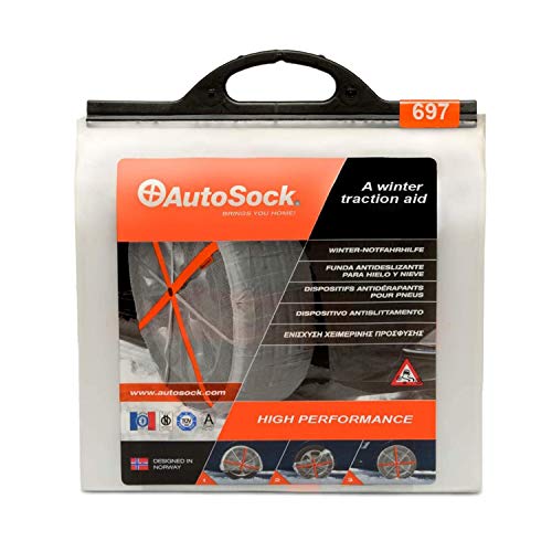 AutoSock AS_HP_697E - Cadenas textiles para nieve (2 unidades, HP 697 E)