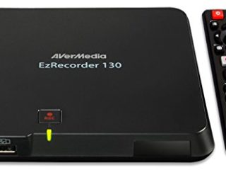 AVerMedia ER130 EzRecorder 130 - Capturadora de vídeo HD, PVR, DVR, grabación programada, compatible con MP4 (H.264 / AAC), ligero y portátil, sistema de configuración fácil de usar