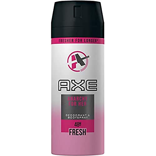 AXE - Anarchy for Her - Desodorante Bodyspray para mujer, protección de 48 horas, Negro - 150 ml
