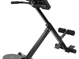 AYNEFY Silla Romana, cómodo Banco de Hiper extensión Ajustable para el hogar