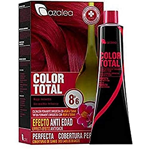 Azalea Color Total Tinte Tono 8.6 Rojo Intenso - 100 gr