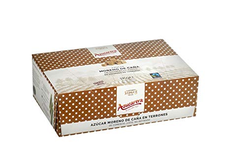 Azucarera Fair Trade Azúcar Terrones Moreno 1 Kg 1000 g