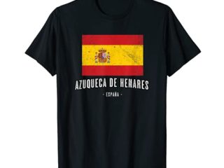 Azuqueca de Henares España | Souvenir - Ciudad - Bandera - Camiseta