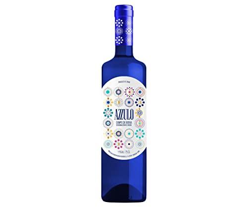 AZZULO CAMPO DE BORJA SEMIDULCE VINO BLANCO BOTELLA 75 CL.