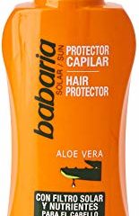 Babaria - Spray Protector Solar Capilar, Con Filtro Solar, Vitamina B5 y Aloe Vera, Protege el Pelo y el Cuero Cabelludo, Evita la Sequedad y Decoloración del Cabello, Vegano, Unisex - 100 ml