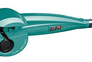BaByliss Fashion Curl C905PE - Rizador para el pelo automático con recubrimiento de cerámica, 2 temperaturas, color verde