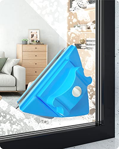 Baffect Inicio Lateral Doble magnético Ventana Limpiador Tanto de Cristal Lado de la Superficie Herramientas Cepillo de Limpieza del limpiaparabrisas para Ventanas Espesor 4-30mm