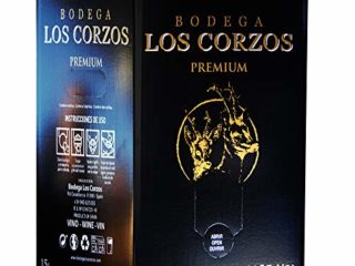 Bag in Box 15L Vino Tinto PREMIUM (Equivalente a 20 Botellas de 750 ml) vino tinto con grifo y asa incorporada con la máxima calidad y uvas seleccionadas Bodega Los Corzos