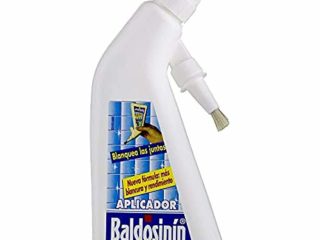 BALDOSININ| Blanquea Juntas | Aplicador Pincel | Contiene Pigmentos Blanqueantes | Uso Directo |No es Necesario Diluir en Agua | Contenido 200 ml