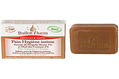 Ballot Flurin - Pastilla de jabón para la higiene íntima, 100 g