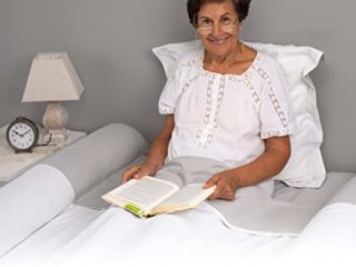 BANBALOO- Barrera de Seguridad Anticaídas para Cama de Adulto / Barandilla de Espuma para Personas Mayores o con Discapacidad- Baranda Ideal Camas Matrimonio, abatibles y articuladas.