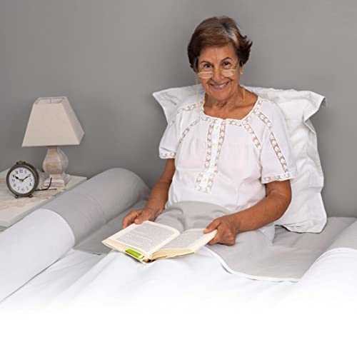 BANBALOO- Barrera de Seguridad Anticaídas para Cama de Adulto / Barandilla de Espuma para Personas Mayores o con Discapacidad- Baranda Ideal Camas Matrimonio, abatibles y articuladas.