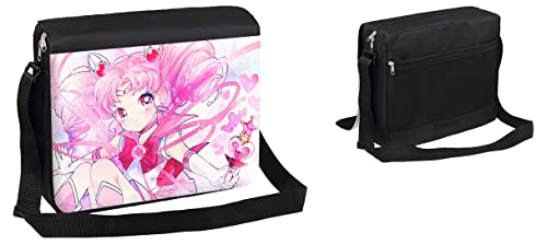 BANDOLERA GRANDE sailor moon chibiusa personaje anime cute funda portatil.