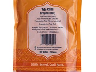 BanyanTree Foods Polvo de chile Teja (picante) 200g