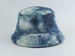 BAOZENGMUY Sombrero De Pescador con Estampado De Tinte De Corbata para Mujer Sombreros De Sol De Panamá para Exteriores para Hombre Gorra De Pesca Plegable De Hip Hop Zaran