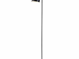 BarcelonaLED Lámpara de Pie Diseño Moderno Metal Nórdico Negro con Casquillo E27 con Cabeza Ajustable Interruptor de Pie para Suelo Salón Habitación Estudio