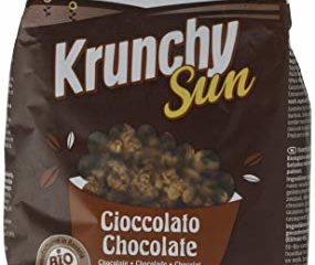 Barnhouse Krunchy Sun | Muesli Cereales De Chocolate | Ecológico | Vegetariano, 375 Gramo