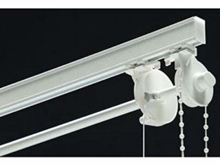 Barras y rieles-Mecanismos Profesional estores para Plegables y paquetos.Medidas de cm 100 a 200-Eje de Movimiento diametro 10 mm. (M - cm 200)