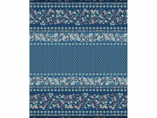 Bassetti Fabriano Foulard, algodón, Azul, 270 x 270
