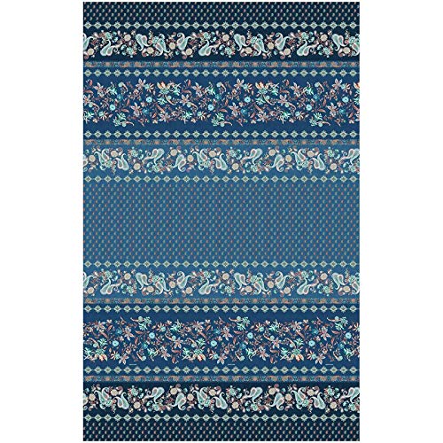 Bassetti Fabriano Foulard, algodón, Azul, 270 x 270