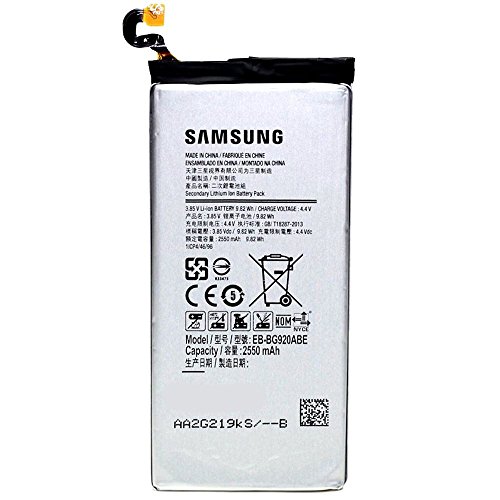 Batería EB-BG920ABE para Samsung Galaxy S6 SM G920F 2550 mAh