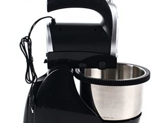 Batidora de cocina eléctrica, batidora eléctrica, batidora de base, mezclador de crema eléctrica de acero inoxidable, robot pastelero.