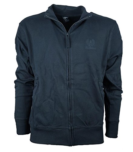 BE BOARD Sudadera ligera para hombre, tallas grandes, cremallera larga, artículo 9114CONF (azul, 7XL)