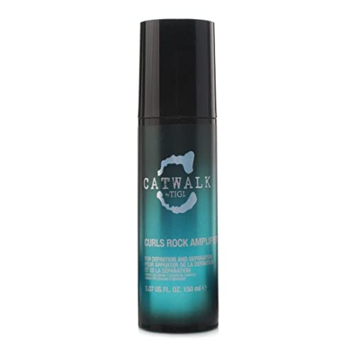 BED HEAD by TIGI Catwalk – Curls Rock Amplifier, crema para pelo rizado para unos rizos mejores, 150 ml