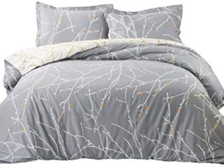 Bedsure Funda Nordica Cama 150/135 Microfibra - Funda Edredon 220x230cm con 2 Fundas de Almohada 40x75cm, 3 Piezas, Muy Suave