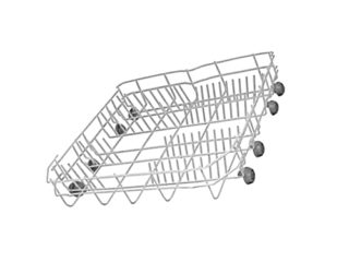 BEKO 1758971200 Cesta inferior para lavavajillas